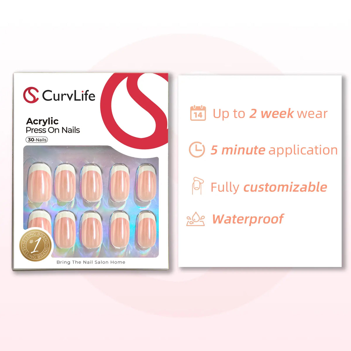 CurvLife Golden Edge Press On Nails – Elegant almond shape with unique design featuring green gradient, white tips, zebra pattern and shimmering gold accents, stylish and bold, easy to apply and long lasting, perfect for parties, fashion looks