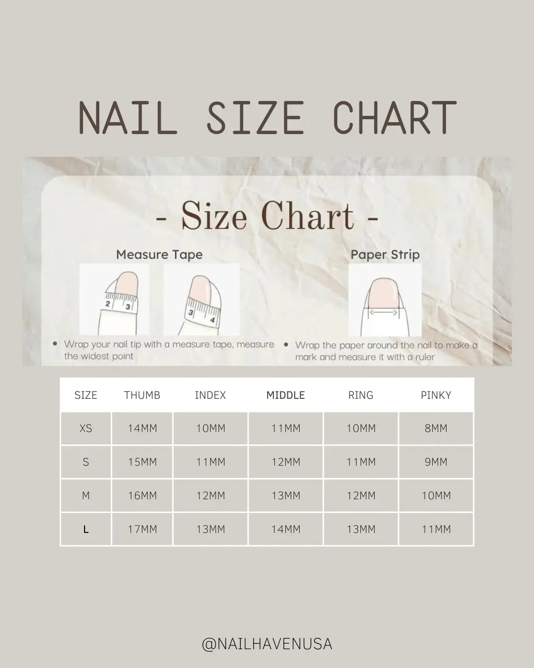 NailHaven| Short Almond Continued Collection - 10 Pcs Handmade Press-On Nails| Cute Acrylic Nails, High Quality Reusable