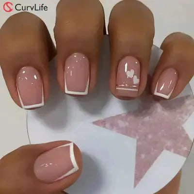 Burgundy Bling Glitter Press On Nails | CurvLife Nail | 24pcs Short Square Fake Nails | Glossy Deep Burgundy Finish with Sparkling Accents | Easy to Apply, Comfortable & Long-Lasting Hold |  Evening , Cocktail Parties, Weddings & Glamorous Events