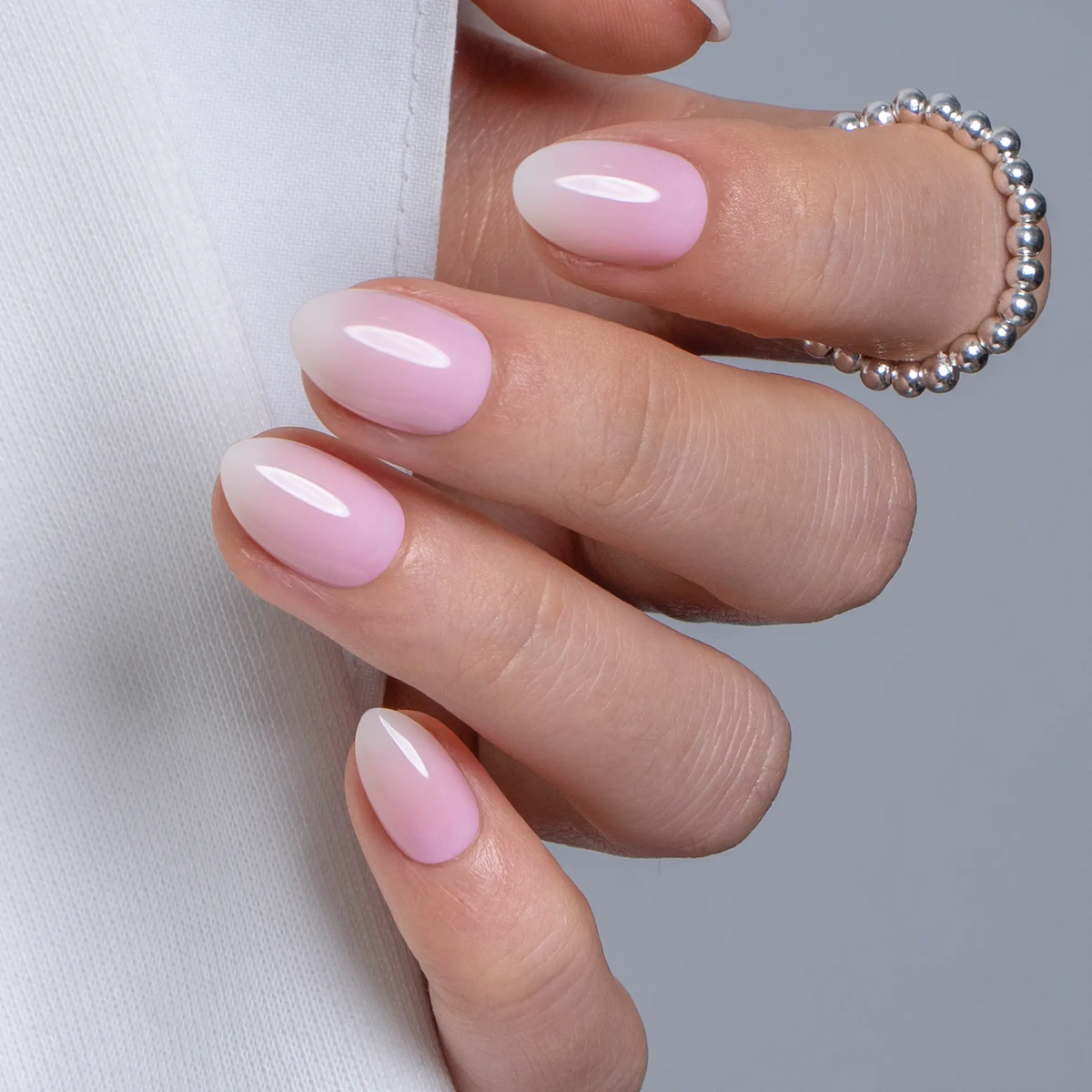 CurvLife Nailora Extra Short Almond Press-On Nails Collection – 30PCS Soft-Tapered Shape, Nude Pink, Glossy Minimal, Floral and Chic Everyday Styles, Reusable Salon-Look Nails for Daily Wear, Work, Dates and Effortless Polished Looks,sohochic