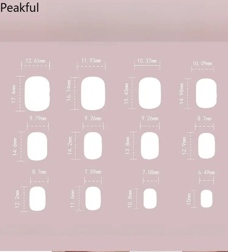 24Pcs Reusable Nude Press-On Nails, Short Square False Nails with Milky Sheer Finish, Simple Classic Fake Nails Kit for Women, Easy DIY Manicure, Ideal for Office, Weddings & Daily Wear