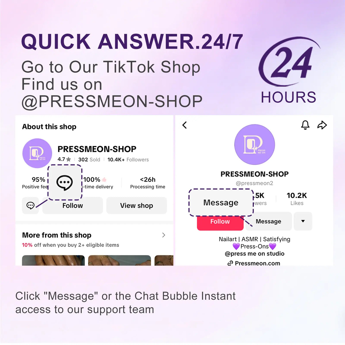 Pressmeon Handmade Press-on Nails | Glamorous Stiletto Square Almond Shape Collection | 3D Luxury Salon Quality press on nails | Reusable & Extra Durable press on nail sets | Eco Package acrylic nails with nail glue