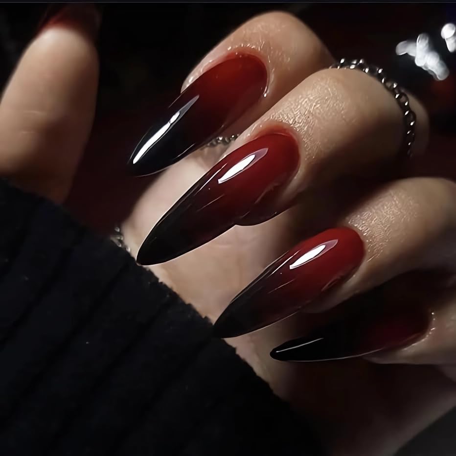 BABALAL Press On Nails, Extra Long Stiletto Fake Nails, Nude Pink, Crystal Rhinestone & Diamond Accents, Glossy Luxury Wedding Party Glue On Nails for Women and Girls 24Pcs