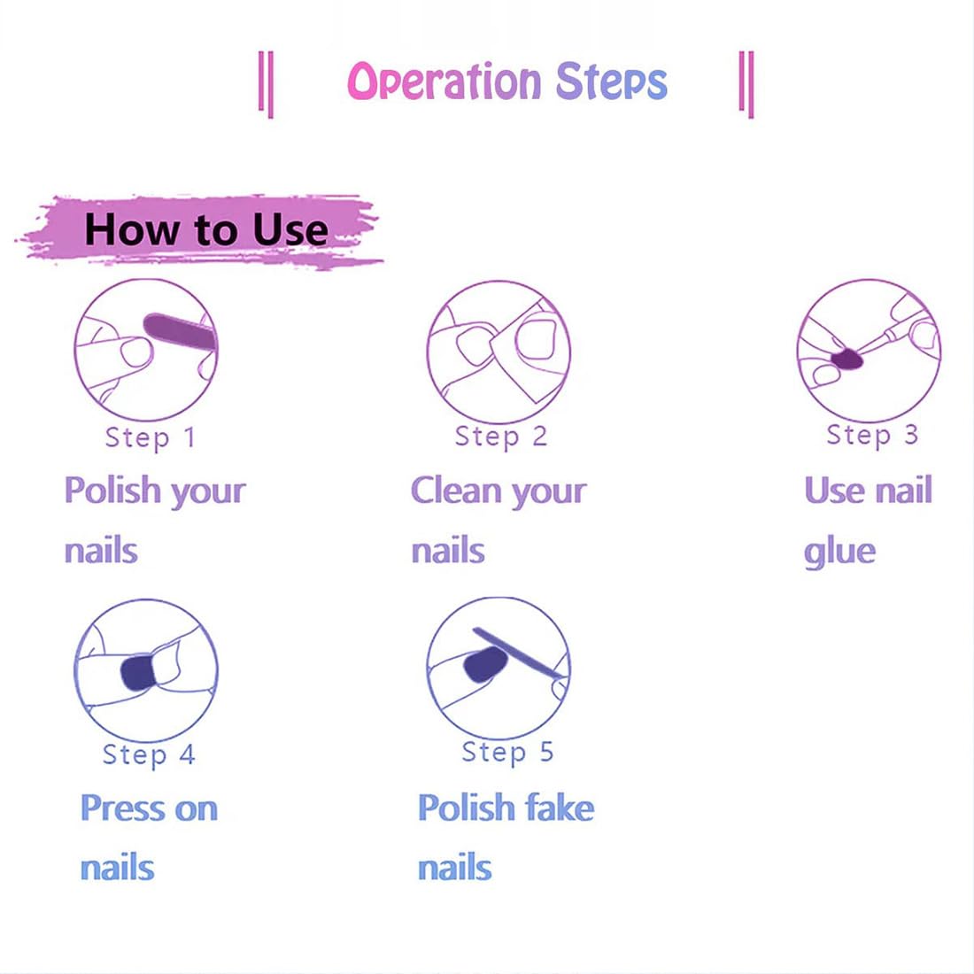 Ombre White Almond Press on Nails Short Medium Pink Fake Nails with Rhinestone Bling Designs Glitter Manicure Fake Nails False Nails for Wedding Fantasy Acrylic stick on nail for Women