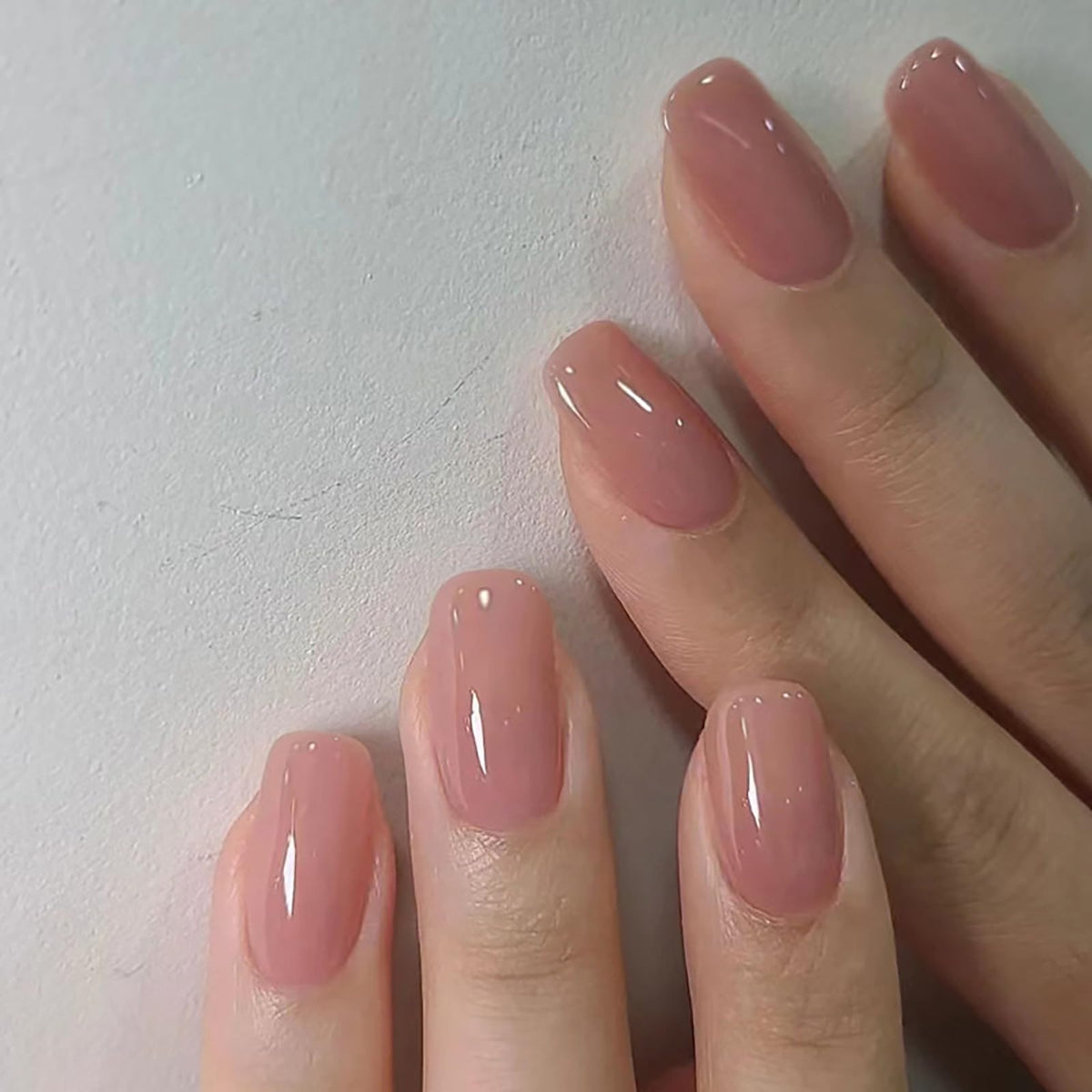 24Pcs Long Square Nude Pink White Nails Press ons Pearl Gold Flower Fake Nails Elegant False Nails Bridal Nails Glue on Luxurious Stick on Nails Casual Work for Girl Women Wedding Formal Occasions