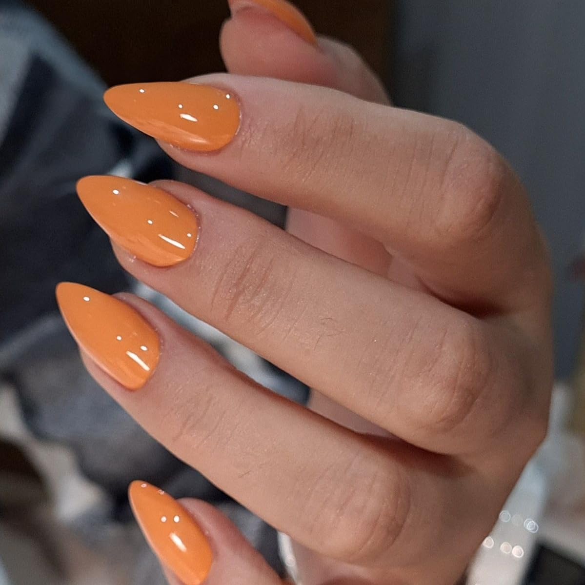 KQueenest Pastel Light Pink Press on Nails Short Oval, Glossy Soft Gel Fake Nails Press on, Round Fake Nails with UV Cover, Thick Acrylic Glue on Nails for Wome Wedding & Everyday 30 Pcs