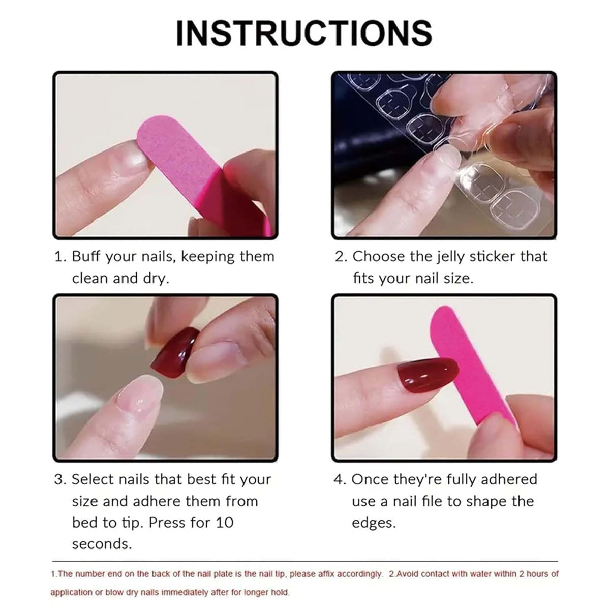 Silver Glitter Press on Nails French Tip Fake Nails Medium Almond False Nail with Rhinestone Design Nude Glossy Artificial Acrylic Full Cover Diamond Glue on Nail for Women Christmas Manicure 24Pcs