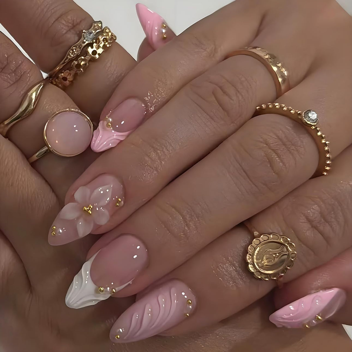 LPOODDNU Press on Nails