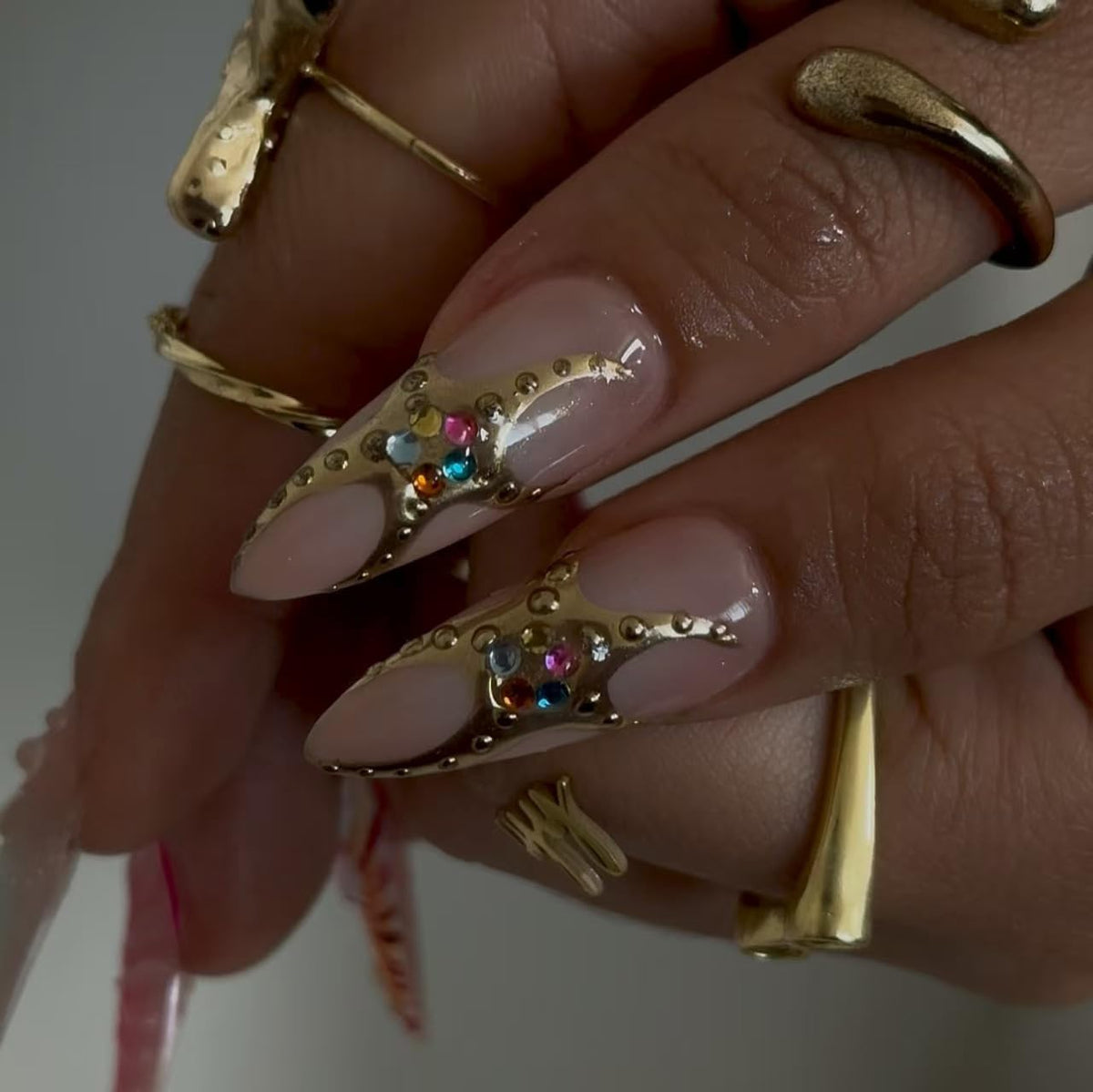 LPOODDNU Press on Nails