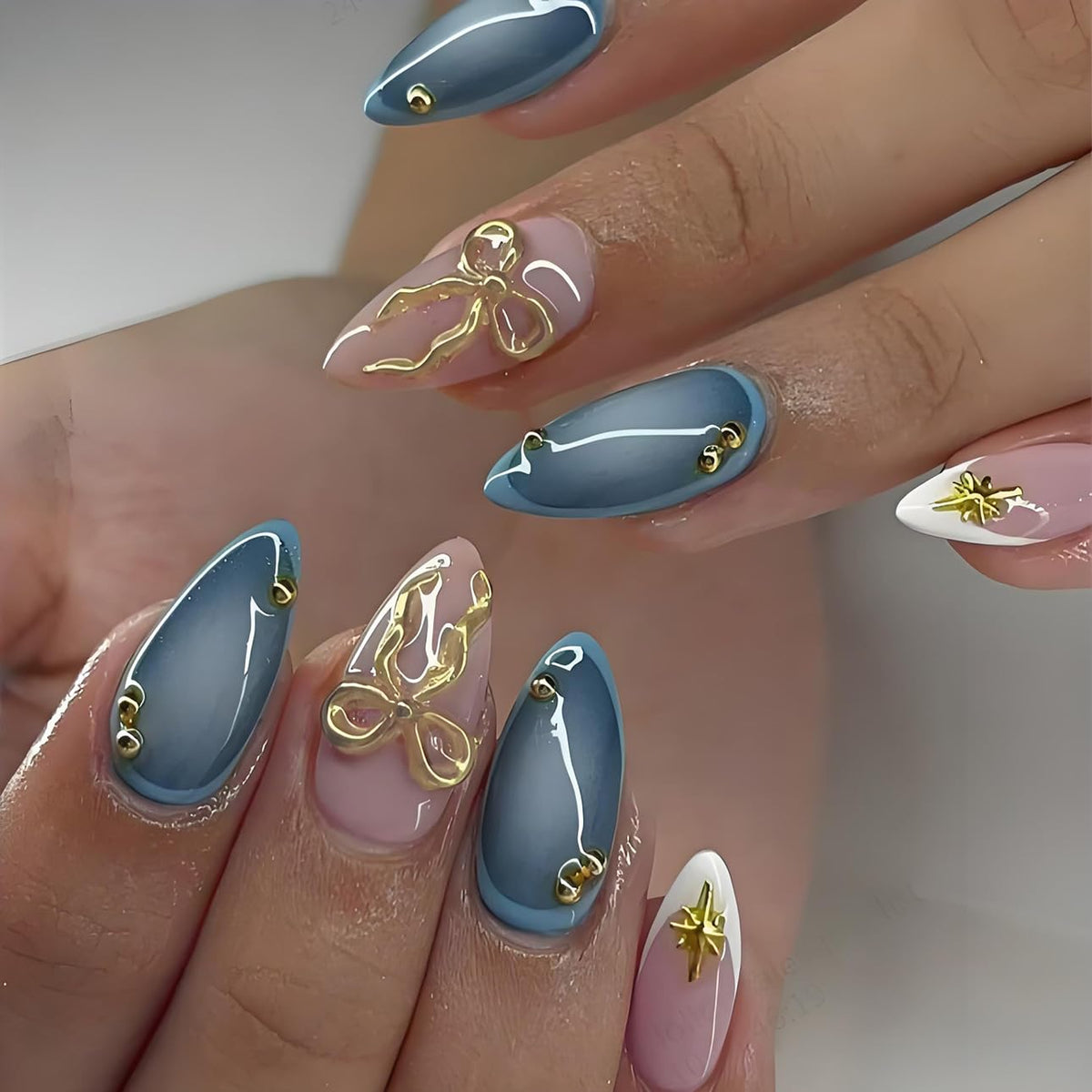 LPOODDNU Press on Nails