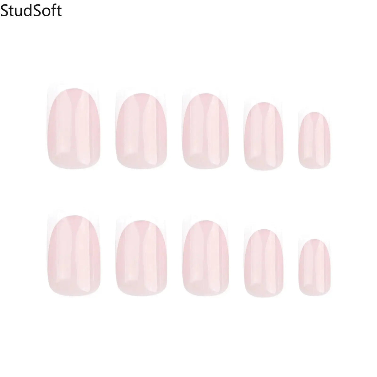 24PCS White French Tip Press on Nails Jelly Nude Fake Nails Full Cover Medium Square Classic False Fingernails Clean Fit Office Daily Wear, Clean Look, Corporate Office Wear, Medium Square Nails,back to school,back to school haul