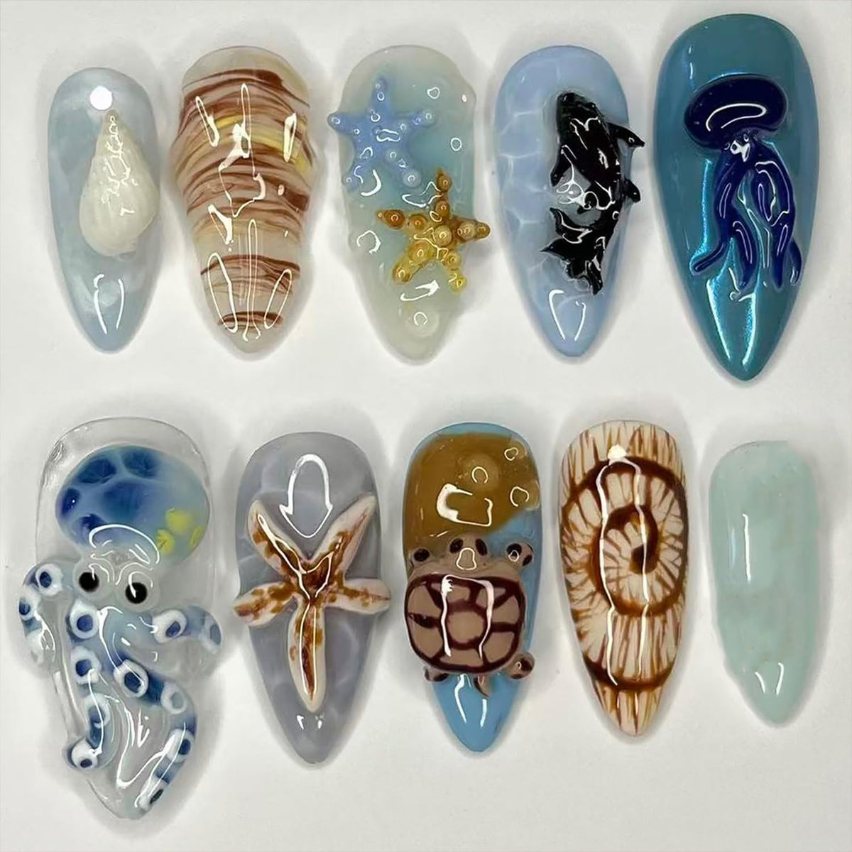 24Pcs White French Tip Press on Nails Medium Almond Fake Nails with Heart Pearl Design French Tip False Nails Cute 3D Bow Gems Stick on Nail Full Cover Reusable Glue on Nails for Women Wedding Daily