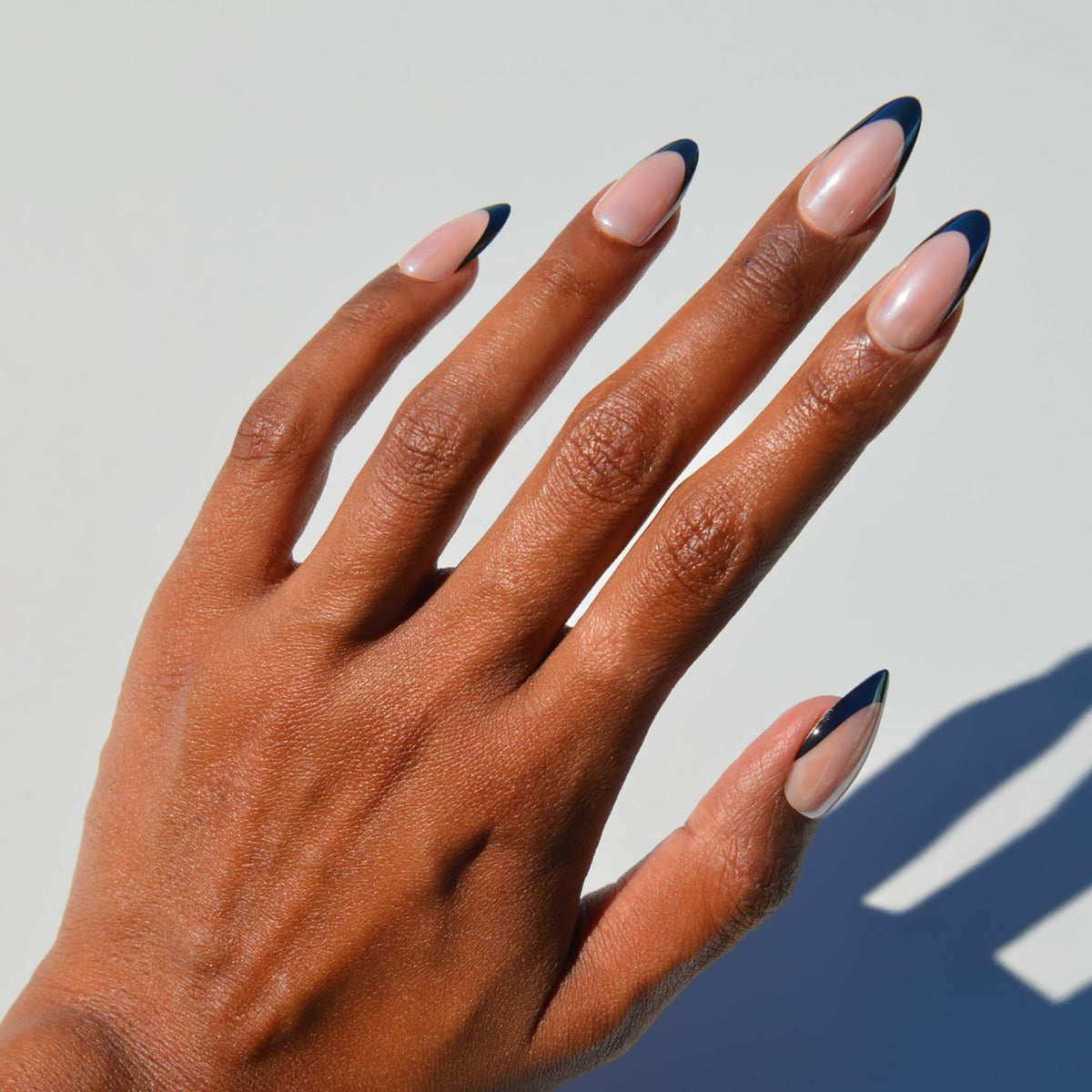 Glamnetic Press On Nails - Short Round, Glossy Fake Nails 30 Pc Full Kit