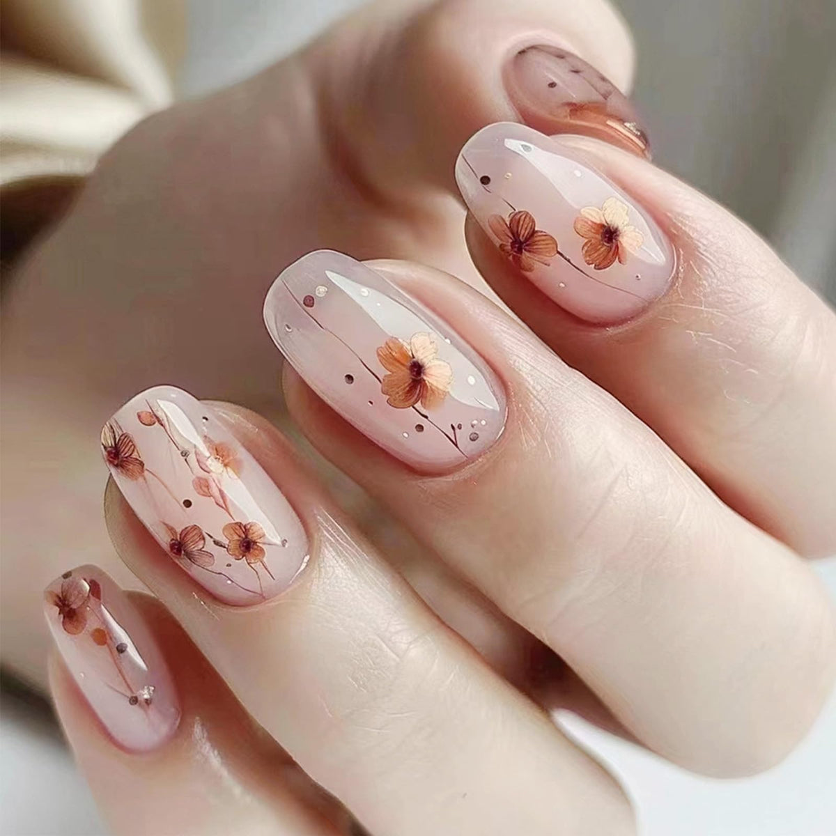 White French Tips Press on Nails 24Pcs Glossy Silver Glitter Acrylic Fake Nails Sparkly False Nail Milky Way Gel Glue on Nail Stars Stick on Medium Square Fingernails for Coquette Women Girls