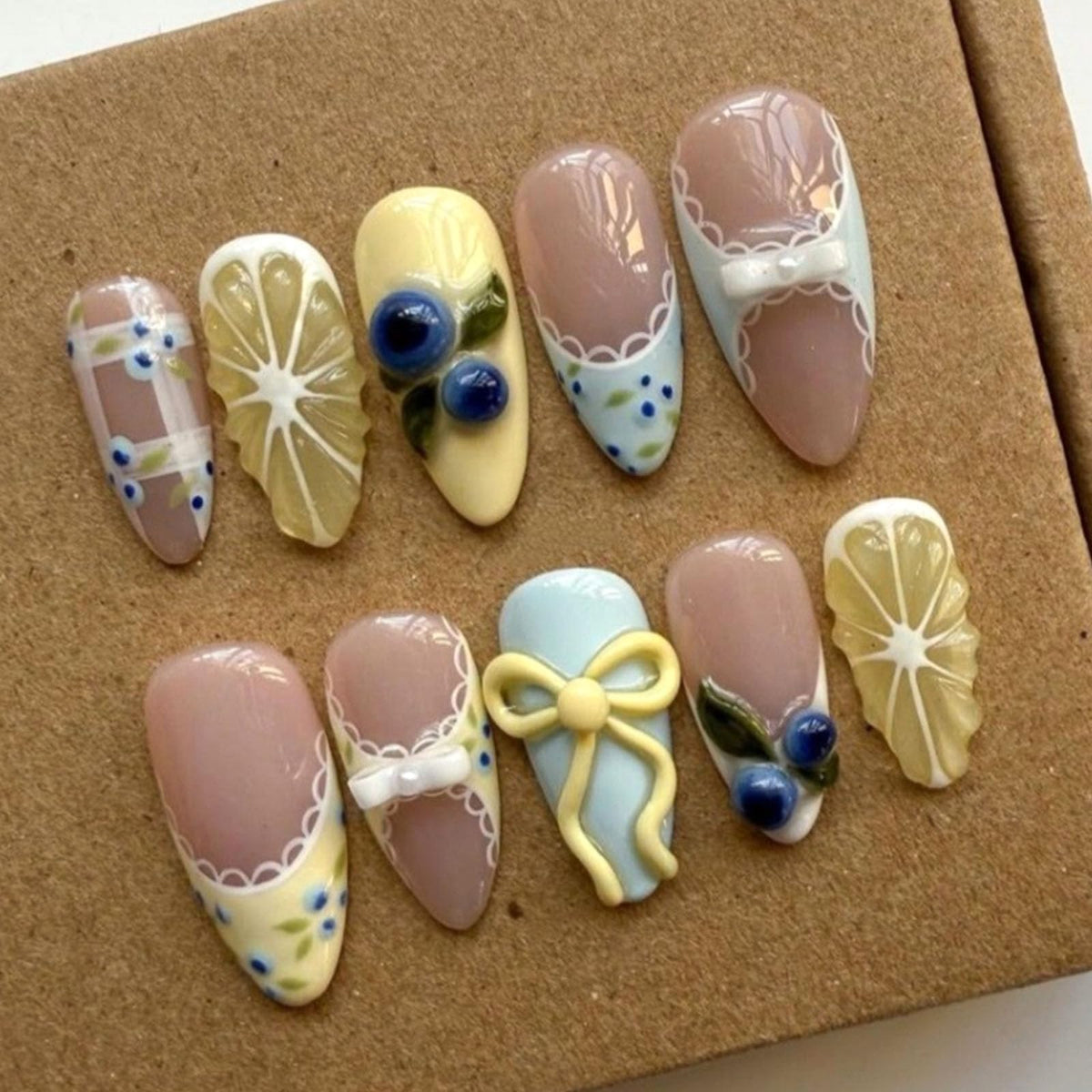White French Tip Press on Nails Almond Medium Fake Nails with Silver Glitter Designs Nails Press ons Nude Glue on Nails Glossy Acrylic Nails Simple Stick on Nails for Women 24Pcs