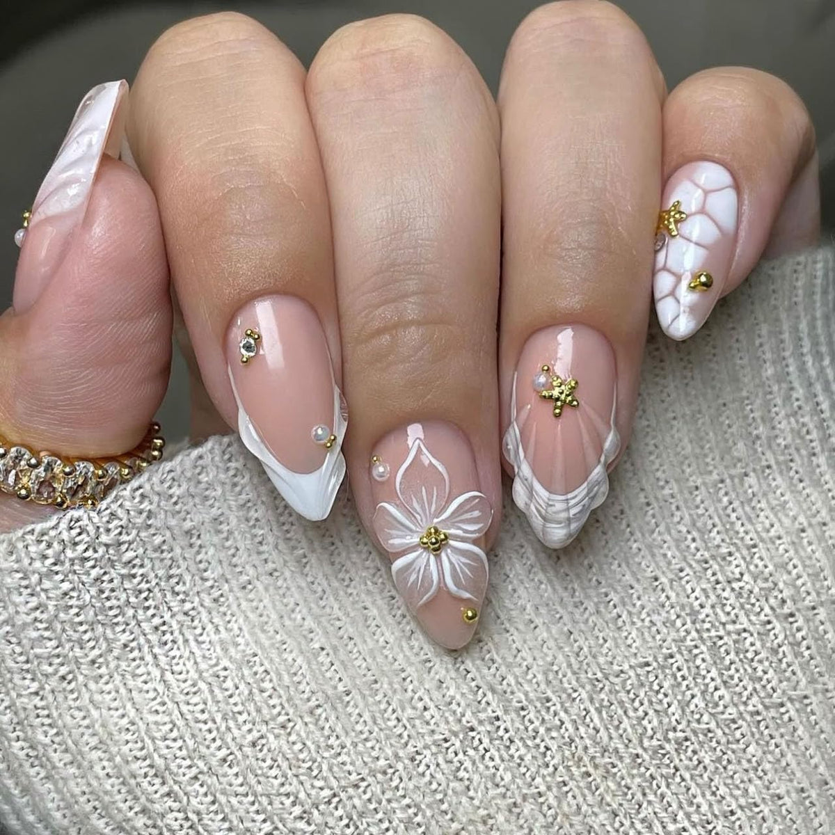 LPOODDNU Press on Nails
