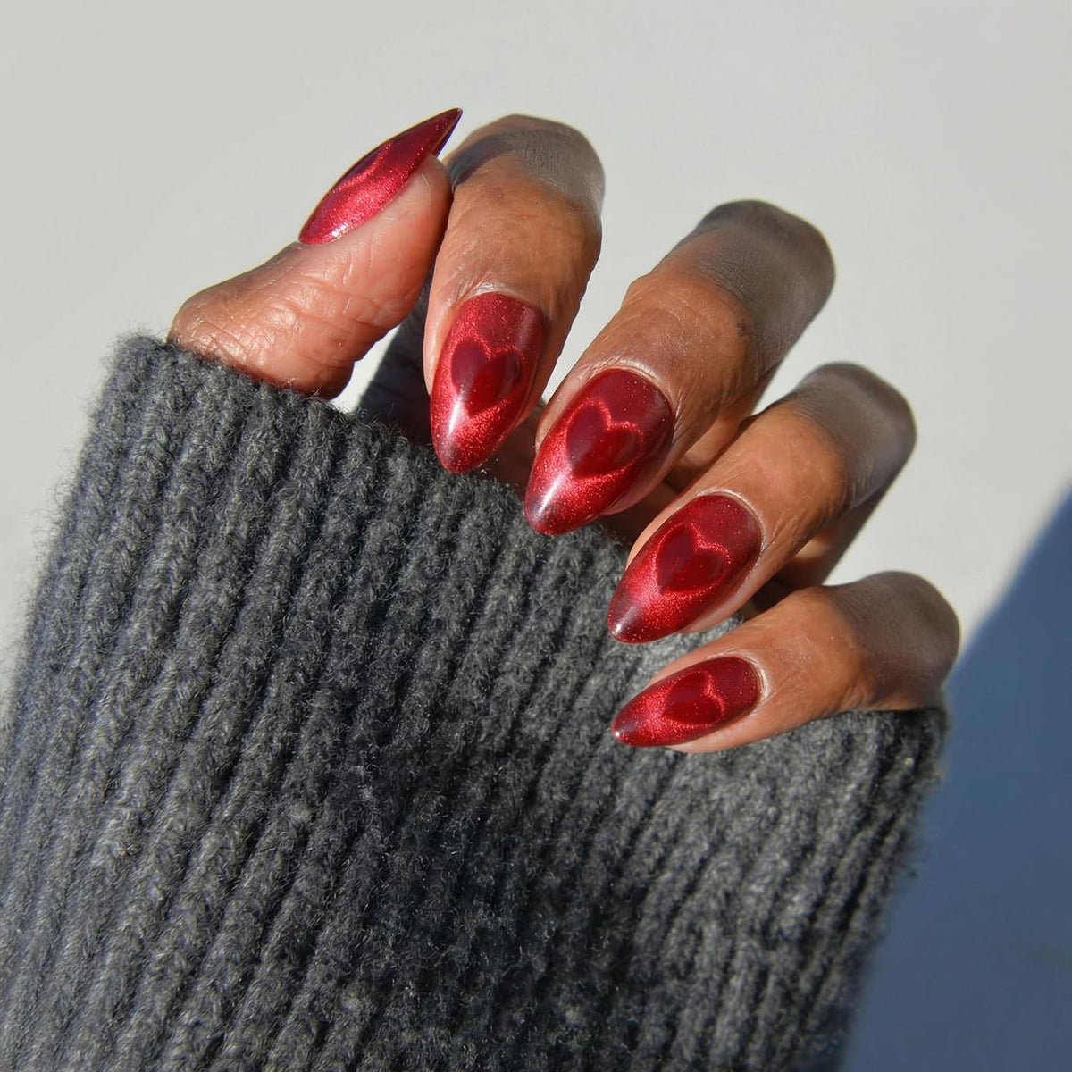 Glamnetic Press On Nails - Short Almond, Glazed Fake Nails 30 Pc Full Kit