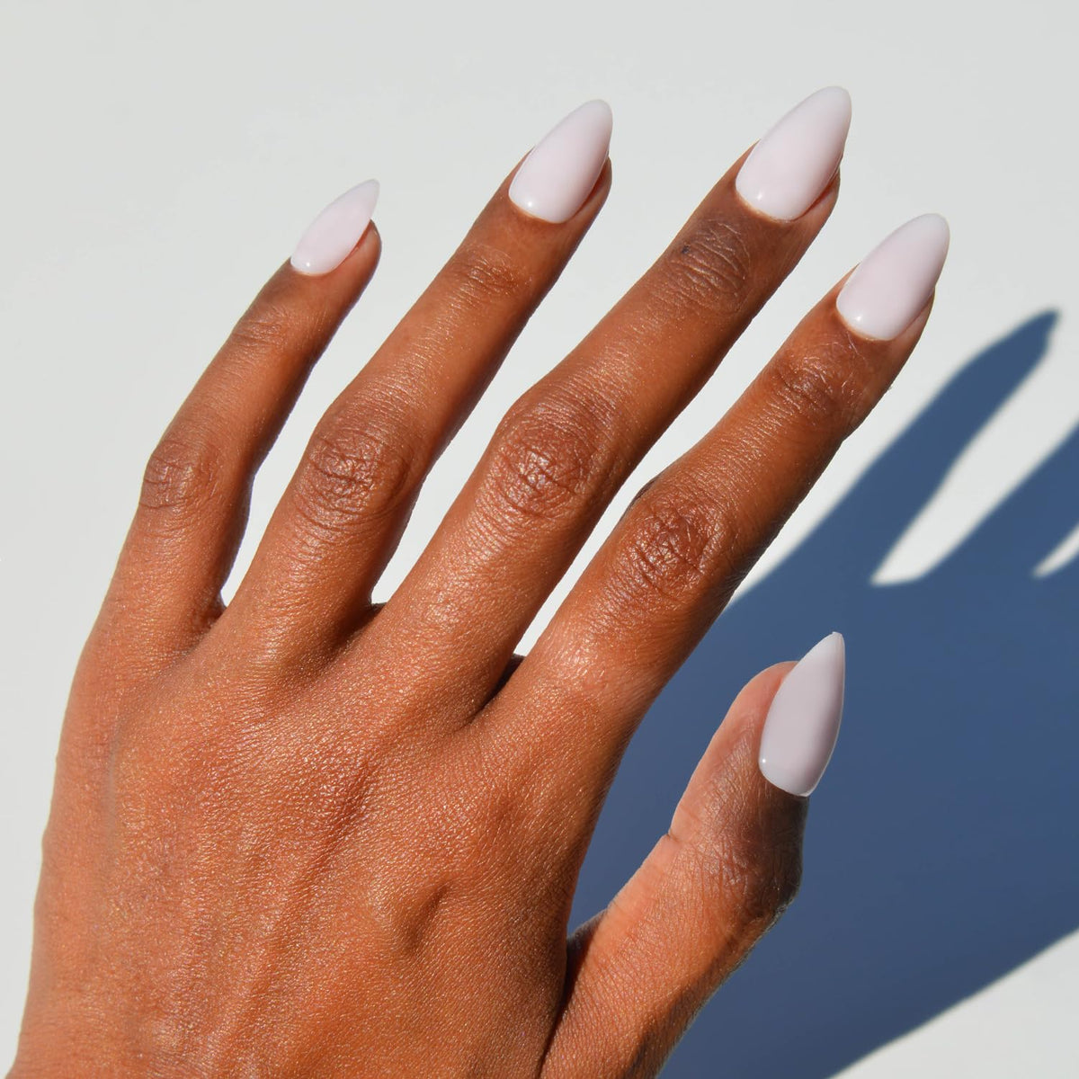 Glamnetic Press On Nails - Medium Almond, Glossy Fake Nails 30 Pc Full Kit
