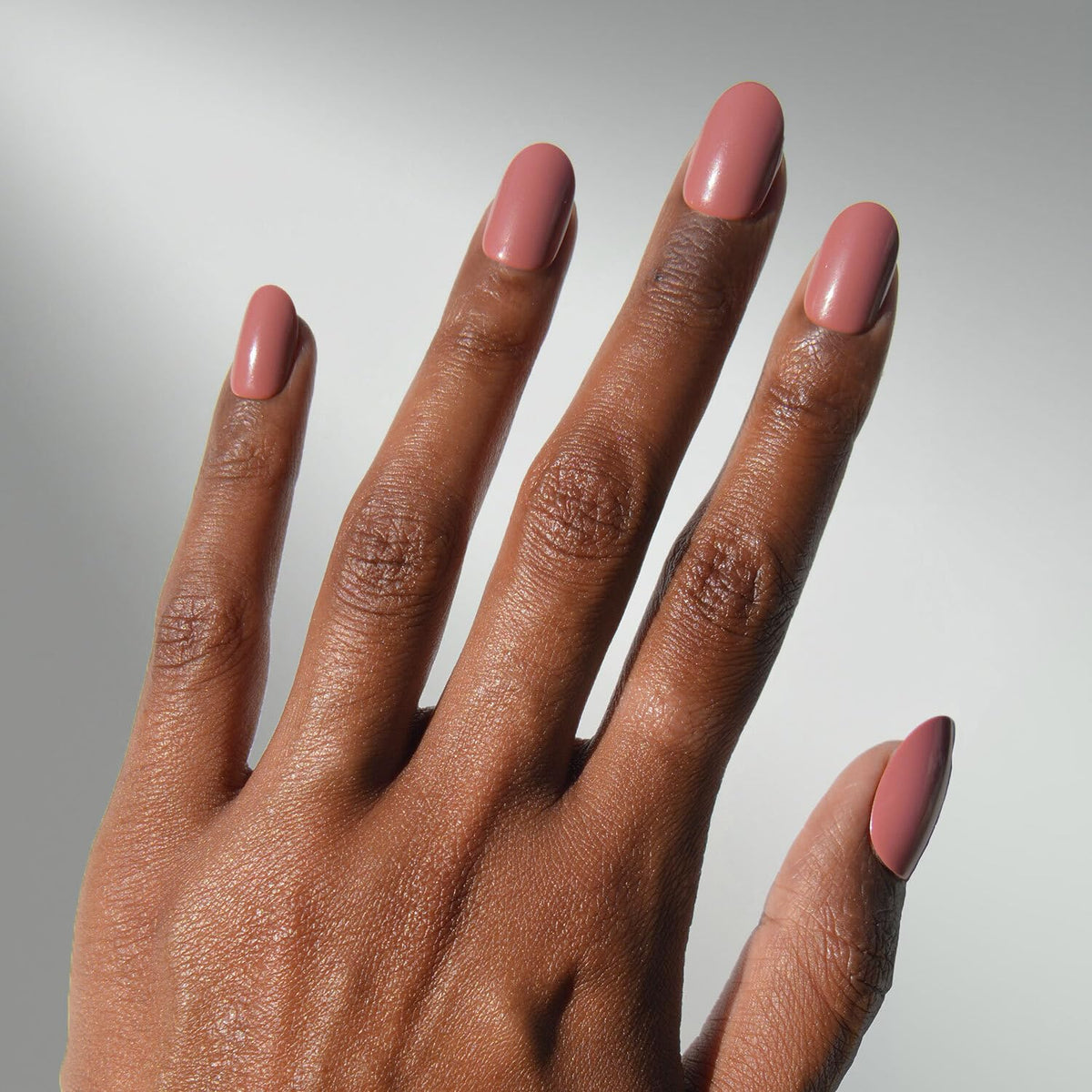 Glamnetic Press On Nails - Medium Almond, Glossy Fake Nails 30 Pc Full Kit