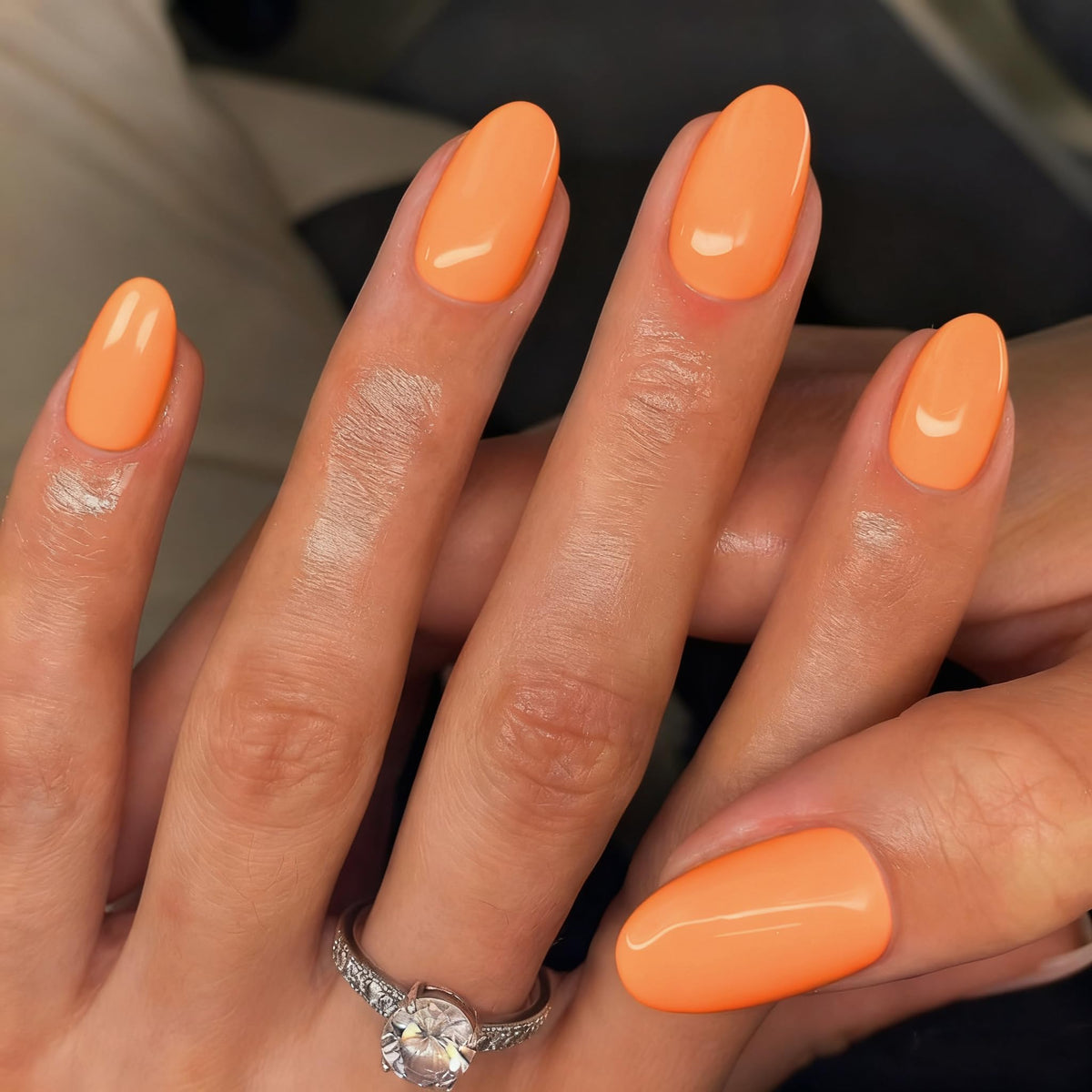 KQueenest Pastel Light Pink Press on Nails Short Oval, Glossy Soft Gel Fake Nails Press on, Round Fake Nails with UV Cover, Thick Acrylic Glue on Nails for Wome Wedding & Everyday 30 Pcs