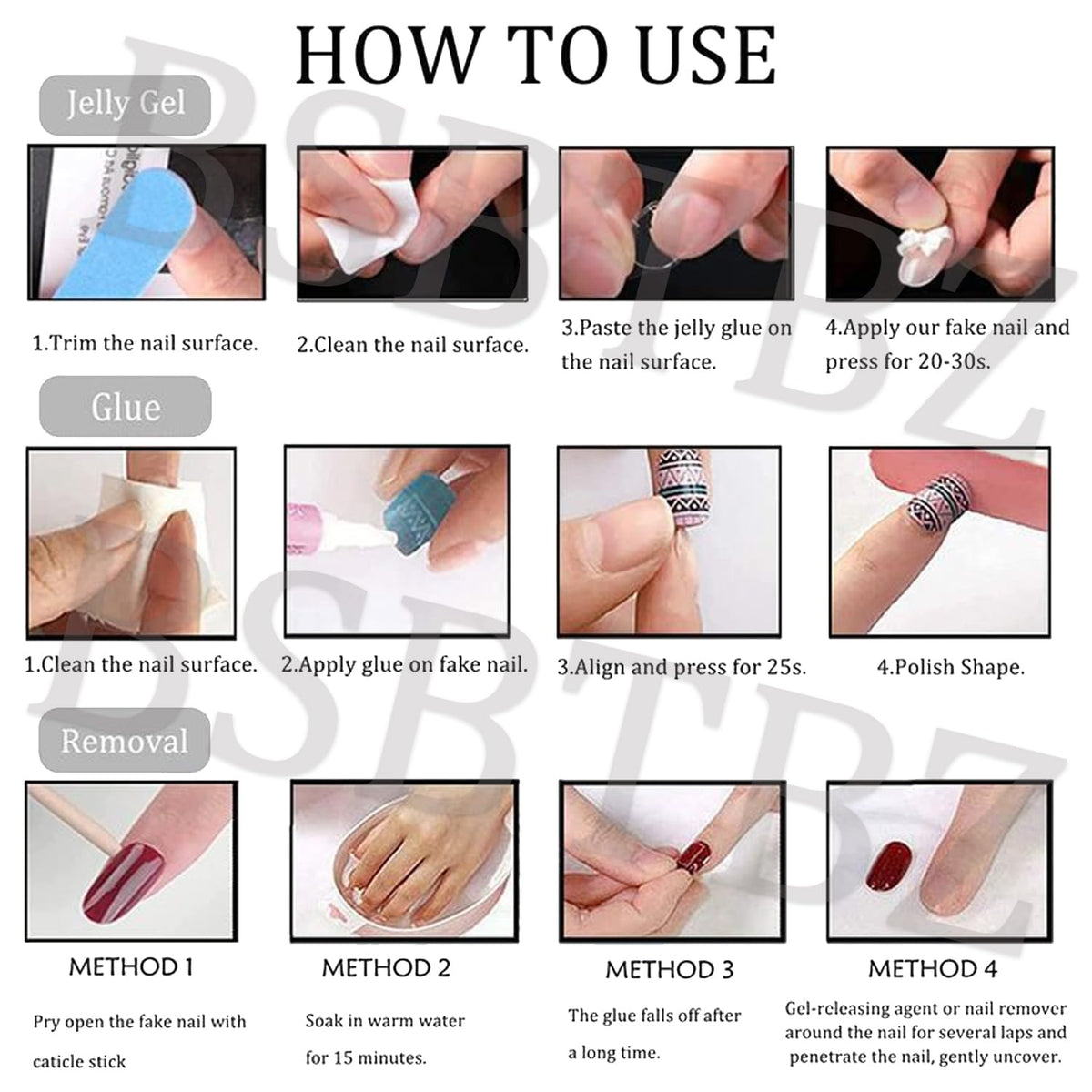 30Pcs Gold Star Moon Press on Nails Long Stiletto French Tip Fake Nails Press on 3D Chrome Gold Design Sun False Nails Irregular Gilded Lines Full Cover Purple Glossy Artificial Acrylic Nail for Women
