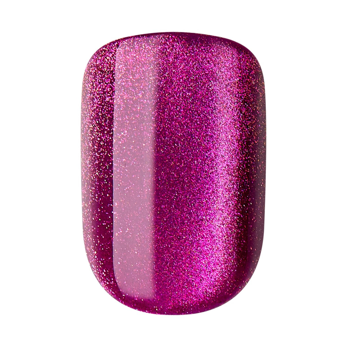Kiss colorFX by Impress Press On Nails, Levels, 30 No Glue Peel and Stick Nails Kit with IMPROVED Adhesive, Pink Squoval Chrome Effect, Includes Prep Pad, Manicure Stick & Mini File