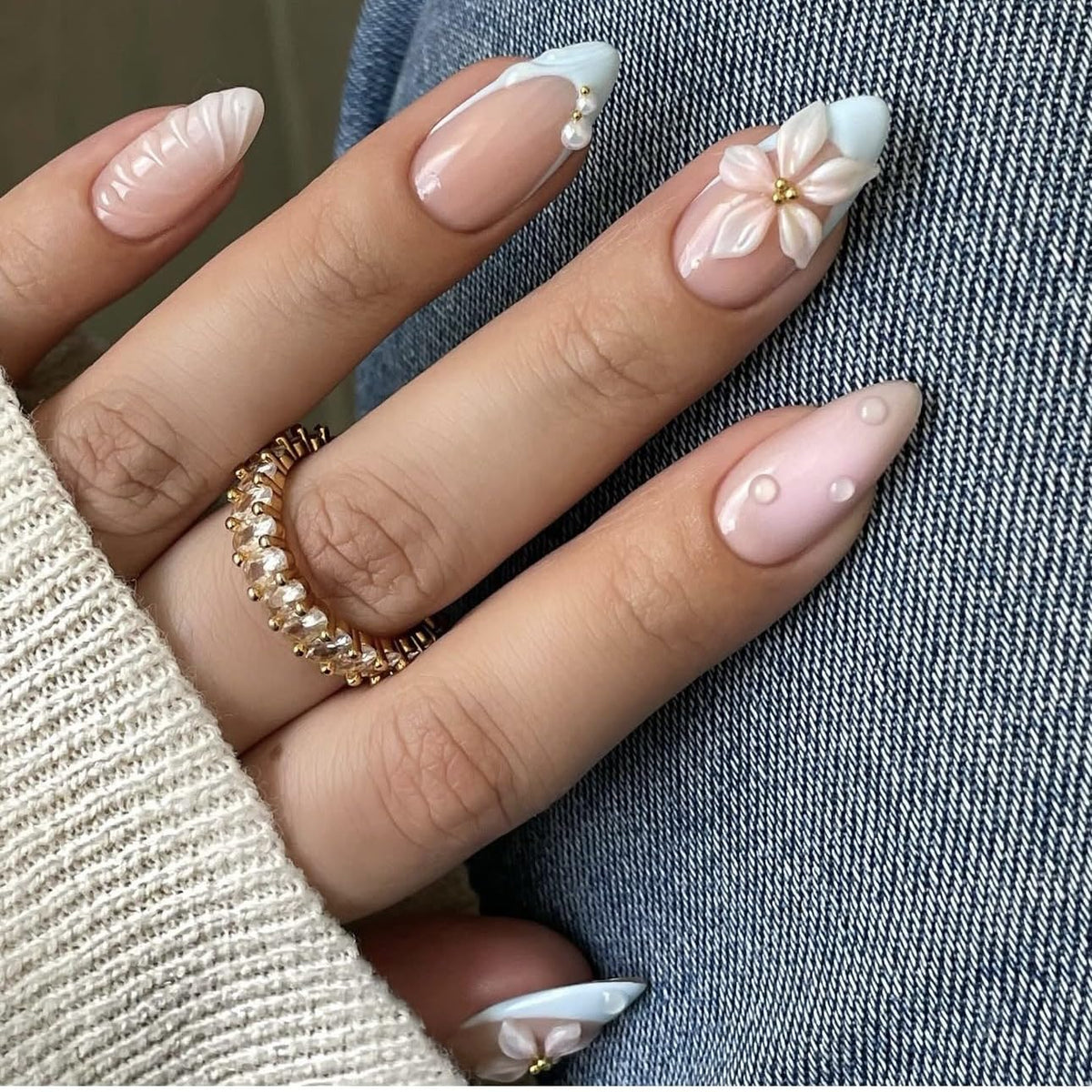 LPOODDNU Press on Nails
