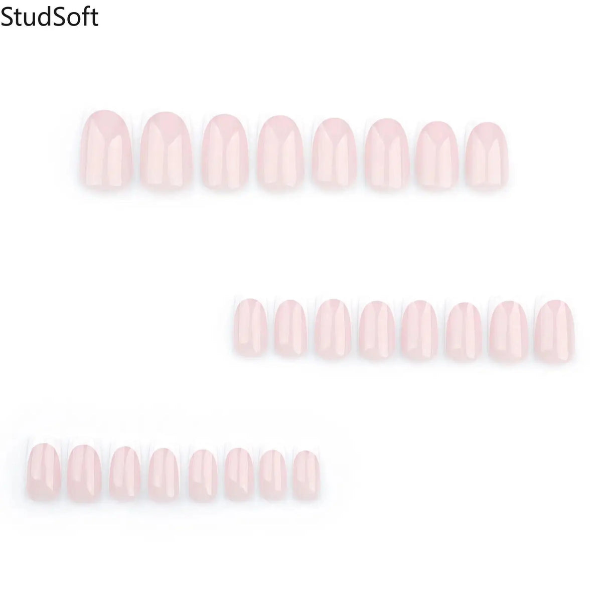 24PCS White French Tip Press on Nails Jelly Nude Fake Nails Full Cover Medium Square Classic False Fingernails Clean Fit Office Daily Wear, Clean Look, Corporate Office Wear, Medium Square Nails,back to school,back to school haul