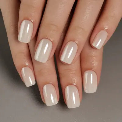 Cat Eye Burgundy Press On Nails | CurvLife Nail | 24pcs Short Square Fake Nails | Magnetic Gel Effect | Easy Apply, Long-Lasting | Daily & Business Nail Art