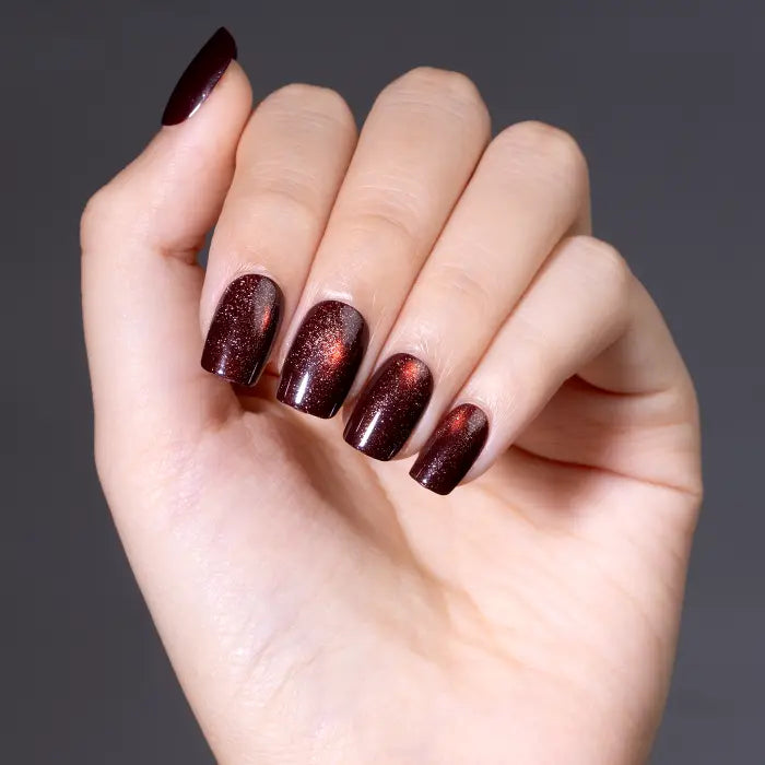 Aurora Shine Gradient Press-On Nails – Nude to Purple Ombre with Iridescent Stripes and Rhinestone Accents, Long-Lasting Reusable Square Tips, Easy to Apply, Perfect for Parties, Weddings, Festivals, and Elegant Everyday Chic Manicure Styles