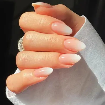 Elegant Light Purple Ombre Press On Nails | CurvLife Nail | 30pcs Medium Coffin Fake Nails | Glossy Finish with Subtle Purple Gradient | Easy to Apply, Comfortable & Long-Lasting | Ideal for Daily Commutes, Business Lunches, Weddings & Elegant Events